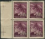 Obrázek k výrobku 30200 - 1939, Protektorát, 021VV, Výplatní známka : Lipové listy (hlubotisk) ∗∗ ⊞ 