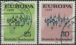 Obrázek k výrobku 30386 - 1971, Bundes, 0675/0676, EUROPA ⊙