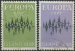 Obrázek k výrobku 30391 - 1971, Island, 0451/0452, EUROPA ⊙