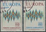 Obrázek k výrobku 30401 - 1971, Turecko, 2210/2211, EUROPA ⊙