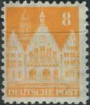 Obrázek k výrobku 30765 - 1948, Americká a Britská okupační zóna, 075wgp, Výplatní známka: Stavby - Kolínský Dóm ∗∗
