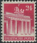 Obrázek k výrobku 30768 - 1949, Americká a Britská okupační zóna, 080eg, Výplatní známka: Stavby - Kolínský Dóm ∗∗