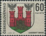 Obrázek k výrobku 30802 - 1971, ČSR II, 1887, Znaky československých měst: Levoča ∗∗