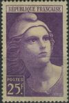 Obrázek k výrobku 30870 - 1945, Francie, 0703/0706, Výplatní známky: Marianne, velký formát ∗∗