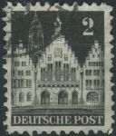 Obrázek k výrobku 30929 - 1948, Americká a Britská okupační zóna, 073wgWF, Výplatní známka: Stavby - Römer, Frankfurt nad Mohanem ⊙