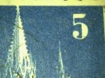 Obrázek k výrobku 30933 - 1948, Americká a Britská okupační zóna, 075wgWBI, Výplatní známka: Stavby - Kolínský dóm ⊙