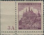 Obrázek k výrobku 31017 - 1939, Protektorát, 030DČú, Krajiny, hrady a města (I. vydání): Kutná Hora ∗∗ r