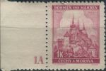Obrázek k výrobku 31026 - 1939, Protektorát, 031DČš, Krajiny, hrady a města (I. vydání): Praha ∗∗ r