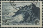Obrázek k výrobku 31039 - 1947, Francie, 0750b, Letecká známka: Mytologická vyobrazení - Orel (Zeus) unáší Aginu, letadlo ⊙