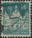 Obrázek k výrobku 31075 - 1948, Americká a Britská okupační zóna, 083wgWB, Výplatní známka: Stavby - Römer, Frankfurt nad Mohanem ⊙