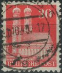 Obrázek k výrobku 31083 - 1948, Americká a Britská okupační zóna, 086wg, Výplatní známka: Stavby - Braniborská brána, Berlín ⊙