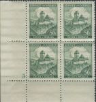 Obrázek k výrobku 31166 - 1939, Protektorát, 029DČš, Výplatní známka: Krajiny, hrady a města (I. vydání) - Karlštejn ∗∗ ⊞ r