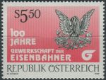 Obrázek k výrobku 31615 - 1992, Rakousko, 2053, 100. výročí narození George Saika ∗∗