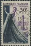 Obrázek k výrobku 31845 - 1952, Francie, 0941, Výplatní známka: Stavby ⊙