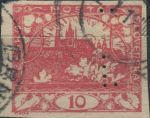 Obrázek k výrobku 31860 - 1918, ČSR I, 005DV, Výplatní známka: Hradčany ⊙