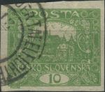 Obrázek k výrobku 31867 - 1919/1920, ČSR I, 006, Výplatní známka: Hradčany ⊙ zk