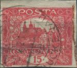 Obrázek k výrobku 31871 - 1919/1920, ČSR I, 007Nd, Výplatní známka: Hradčany ⊙