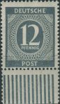 Obrázek k výrobku 31925 - 1946, Okupační zóny (společná vydání), 918o, Výplatní známka: I. kontrolní vydání ∗∗