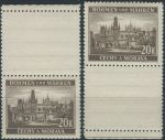 Obrázek k výrobku 32015 - 1940, Protektorát, 045K, Výplatní známka: Krajiny, hrady a města (II. vydání) - Bechyně ∗∗
