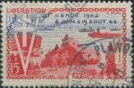 Obrázek k výrobku 32025 - 1949, Francie, 0870, 75 let Světové poštovní unie (UPU) ⊙