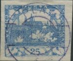 Obrázek k výrobku 32039 - 1918, ČSR I, 008b, Výplatní známka: Hradčany ⊙