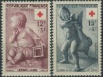 Obrázek k výrobku 32319 - 1953, Francie, 0984/0985, Červený kříž ∗∗