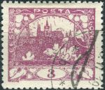 Obrázek k výrobku 32339 - 1919, ČSR I, 001C, Výplatní známka: Hradčany ⊙ o H