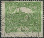 Obrázek k výrobku 32666 - 1919/1920, ČSR I, 006CVV, Výplatní známka: Hradčany ⊙
