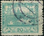 Obrázek k výrobku 32856 - 1918, ČSR I, 008DV, Výplatní známka: Hradčany ⊙