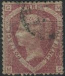 Obrázek k výrobku 32872 - 1870, Anglie, 0036, Výplatní známka: Královna Viktorie ⊙