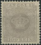 Obrázek k výrobku 32907 - 1875, Angola, 0006C, Výplatní známka: Koruna (∗)
