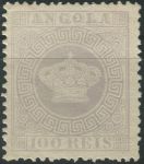 Obrázek k výrobku 32908 - 1875, Angola, 0007Ax, Výplatní známka: Koruna (∗)