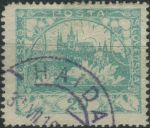 Obrázek k výrobku 32965 - 1918, ČSR I, 008D, Výplatní známka: Hradčany ⊙