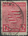 Obrázek k výrobku 32982 - 1945, Sovětská okupační zóna (Provincie Sasko), 069X, Výplatní známka: Znak provincie ⊙