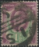 Obrázek k výrobku 33007 - 1904, Anglie, 0103A, Výplatní známka: Král Eduard VII. ⊙