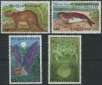 Obrázek k výrobku 33020 - 1986, Antigua a Barbuda, 0944/0947, Mezinárodní výstava poštovních známek AMERIPEX ´86, Chicago: Americké vlaky ∗∗
