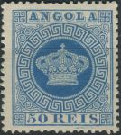 Obrázek k výrobku 33042 - 1885, Angola, 0012A, Výplatní známka: Koruna (∗)