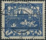 Obrázek k výrobku 33114 - 1918, ČSR I, 010AaVV, Výplatní známka: Hradčany ⊙