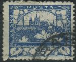 Obrázek k výrobku 33115 - 1918, ČSR I, 010AaVV, Výplatní známka: Hradčany ⊙