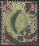 Obrázek k výrobku 33158 - 1902, Anglie, 0108A, Výplatní známka: Král Eduard VII. ⊙