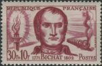 Obrázek k výrobku 33256 - 1959, Francie, 1254, Červený kříž: Významní francouzové - David d´Angers (1788-1856), sochař ∗∗
