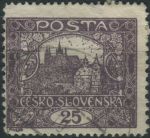 Obrázek k výrobku 33267 - 1918, ČSR I, 010DVV, Výplatní známka: Hradčany ⊙