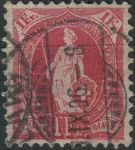 Obrázek k výrobku 33288 - 1905/1907, Švýcarsko, 0078C, Výplatní známka: Stojící Helvetia ⊙