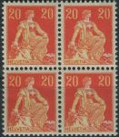Obrázek k výrobku 33291 - 1881, Švýcarsko, 0040, Výplatní známka: Sedící Helvetia ∗∗