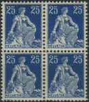 Obrázek k výrobku 33292 - 1908, Švýcarsko, 0102, Výplatní známka: Sedící Helvetia ∗∗ ⊞