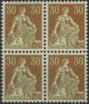 Obrázek k výrobku 33293 - 1908, Švýcarsko, 0103, Výplatní známka: Sedící Helvetia ∗∗ ⊞