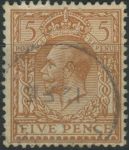 Obrázek k výrobku 33309 - 1913, Anglie, 0133X, Výplatní známka: Král Jiří V. ⊙