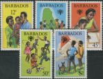 Obrázek k výrobku 33323 - 1976, Barbados, 0409/0412, 125 let Zákona o poště ∗∗