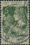 Obrázek k výrobku 33455 - 1908, Švýcarsko, 0110, Výplatní známka: Sedící Helvetia ⊙