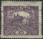 Obrázek k výrobku 33561 - 1919/1920, ČSR I, 011AVV, Výplatní známka: Hradčany ⊙